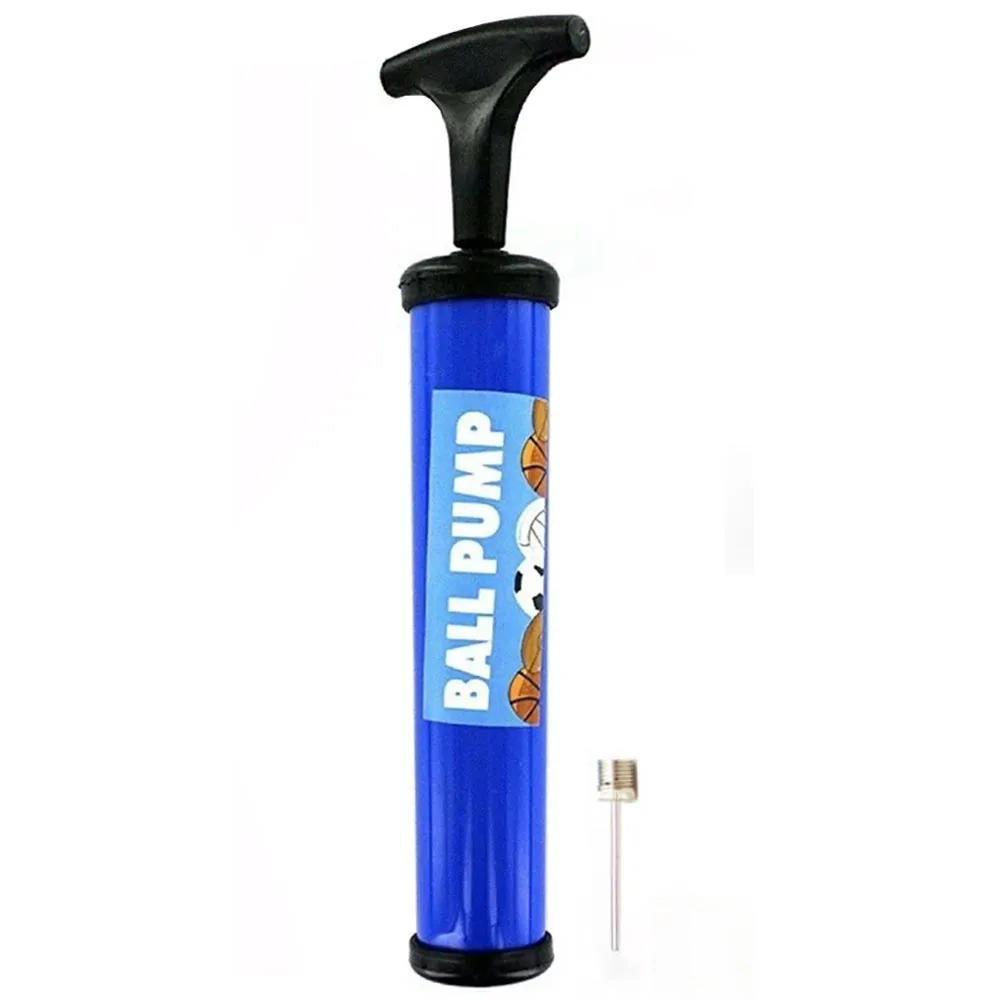 3 Pc Manual Hand Air Pump Inflator Needle Ball Football Basketball Volleyball