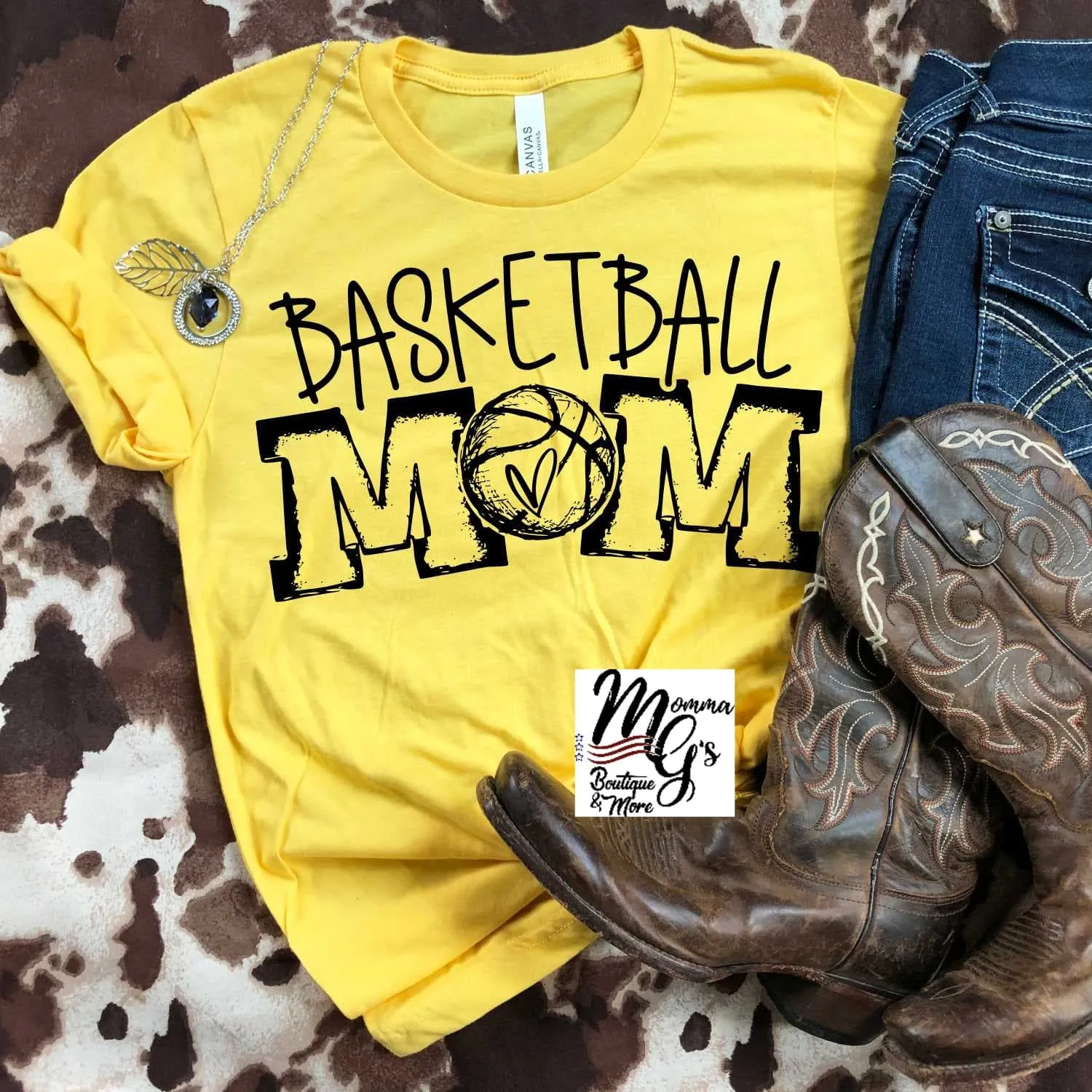 Basketball MOM T-shirt