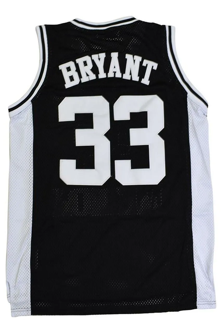 Black Kobe Lower Merion High School Basketball Jersey