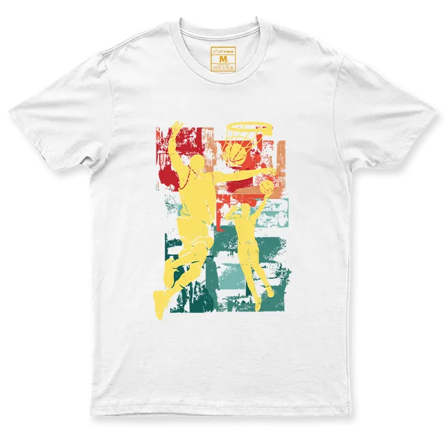 Drifit Shirt: Basketball Slam Dunk