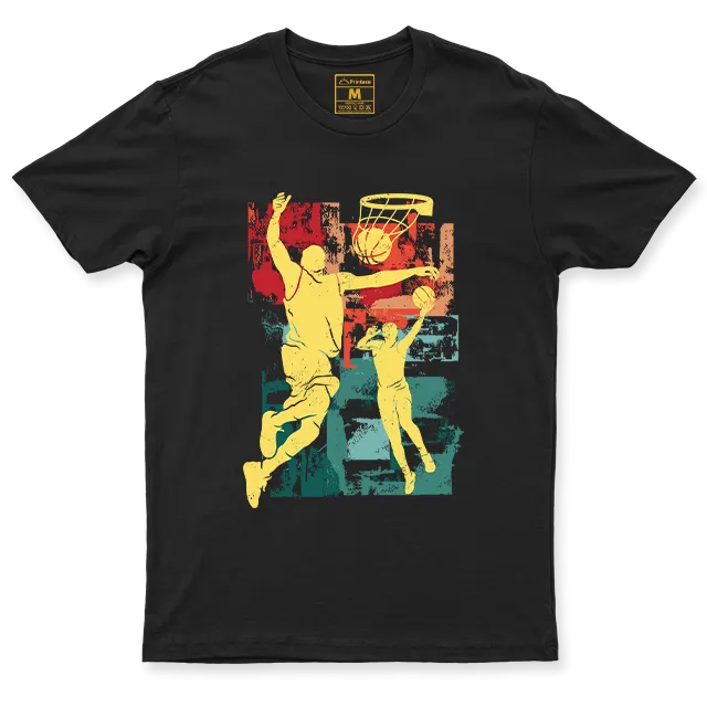 Drifit Shirt: Basketball Slam Dunk