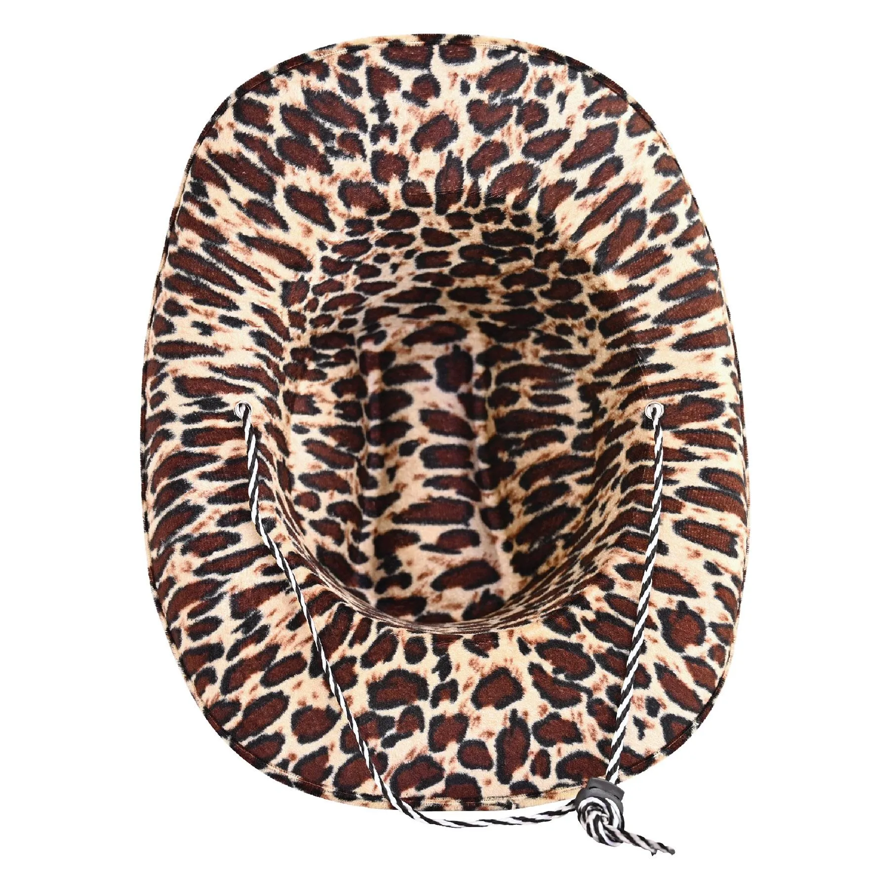 Leopard Print Cowboy Hat (6 Per Case)