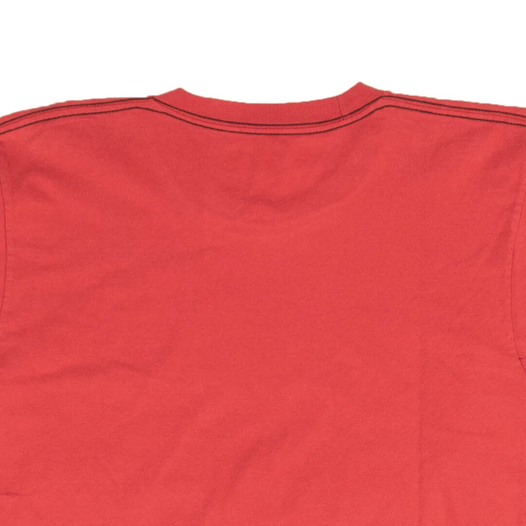 Local Authority X Don'T Trust Anyone Crooke Long Sleeve T-Shirt - Red