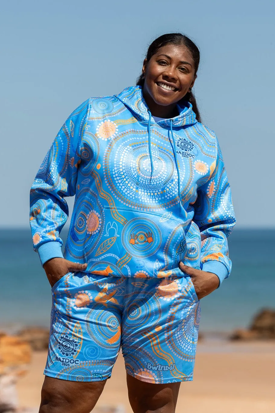 Never Stop the Dreaming - NAIDOC 2025 Unisex Shorts