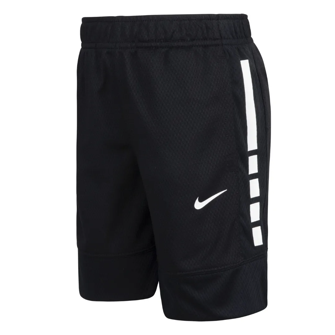 Nike Dri-FIT Elite 23 Basketball Shorts Black (Little Kids)