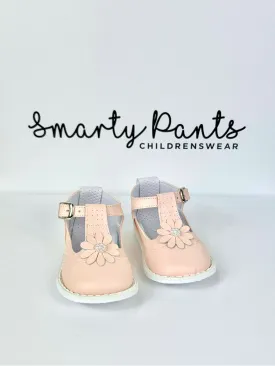 Pex Girls 'Maeve' Pink Flower Shoes