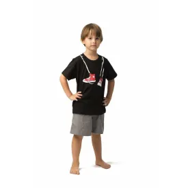 Shoes T-Shirt in Black